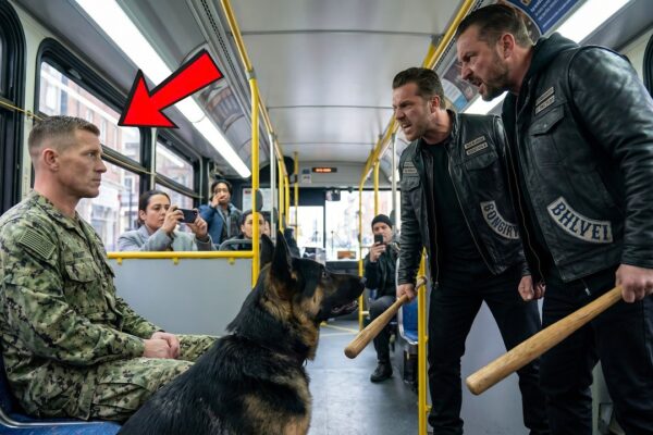 Gangsters Bullied a Quiet Man and His German Shepherd in a Bus — Unaware That He Was a Navy SEAL 