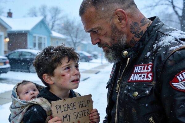 My Sister Is Dying… Please Help Her!” The Boy Cried — Then a Hells Angel Risked Everything