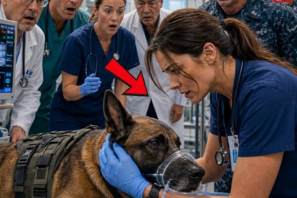 She Saved the Wounded Military K9 in Just 6 Minutes Then Every Doctor in the ER Went Silent