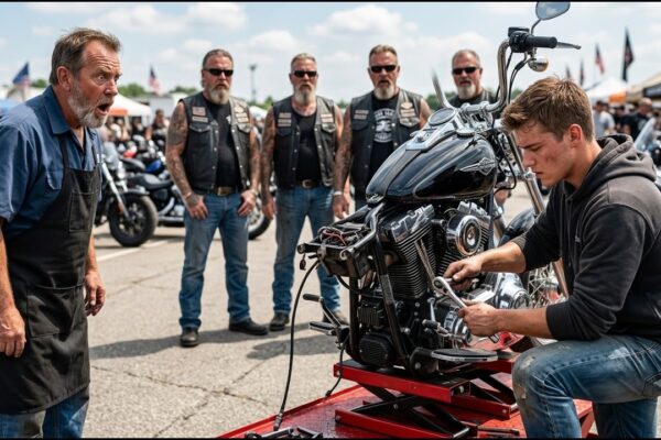 30 Mechanics Gave Up on a Hells Angels Bike—Then a 20-Year-Old Said, “I Can Fix It”