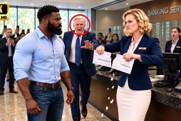 Bank Manager Tore Up a Black Single Dad’s $5M Check—Then Her Boss Called Him “Sir”