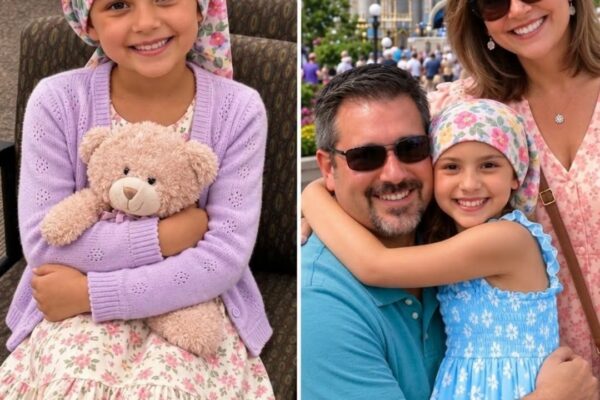 MY HUSBAND PLANNED THE PERFECT FINAL TRIP FOR OUR SICK DAUGHTER. BUT ON THE LAST MORNING, A STRANGER WAS WAITING IN THE LOBBY—WITH A SECRET THAT CHANGED OUR FAMILY FOREVER