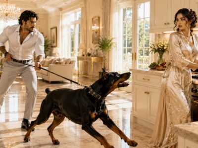 The Mafia Boss’s Guard Dog Kept Pulling Him to the Kitchen — Until He Discovered the Cook’s Secret