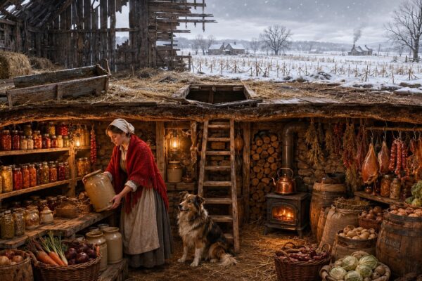 Orphaned Girl Hid a Root Cellar Under an Abandoned Barn — When Famine Came, Everyone Needed Her Secret