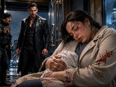 “Don’t Wake Her,” the Guard Warned—Then the Mafia Boss Saw the Swaddled Bundle in Her Arms
