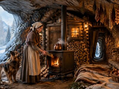 Exiled at 18, She Built a Cave Cabin With a Hidden Back Exit—Then the Blizzard Sealed Her Front Door