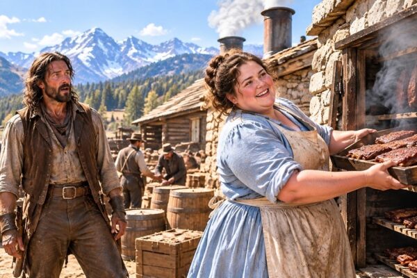 His Timber Crew Doubted the Heavyset Cook’s Cold Smokehouse — Then She Opened the Vent and Reached for the Wood