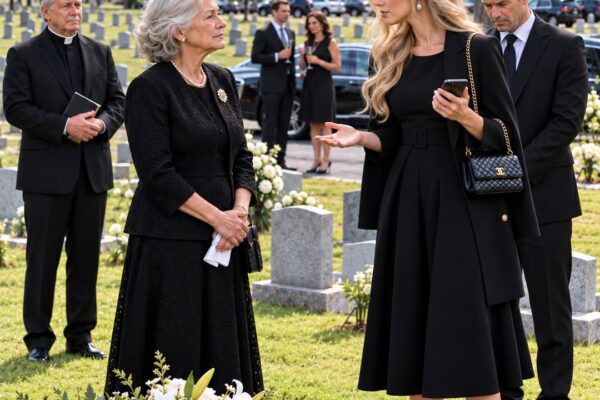 My Husband Had Barely Been Laid to Rest When My Daughter-in-Law Started Discussing His $8 Million Estate—But Everything Changed When I Found a Secret Attorney’s Card in His Study With Five Words Written Only for Me: “Tell No One.”