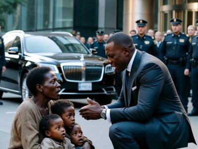 Billionaire Recognized a Beggar and Her Two Children — What He Did Next Will Shock You…