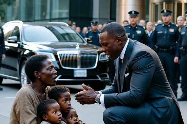 Billionaire Recognized a Beggar and Her Two Children — What He Did Next Will Shock You…