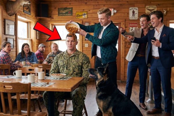 Rich Kids Poured Hot Food on a Quiet Man and His German Shepherd — Not Knowing He Was a Navy SEAL 