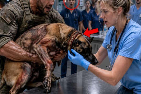 The Nurse Found a SEAL Sleeping Beside His Dying Dog — Then She Recognized the Collar