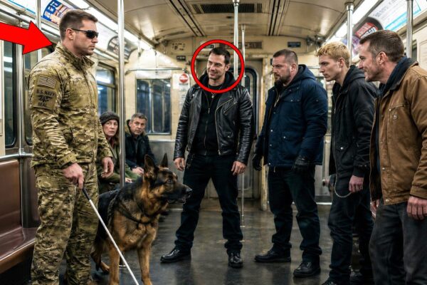 Thugs Trapped a Blind Navy SEAL and His K9 in the Subway—Then They Realized Their Mistake 