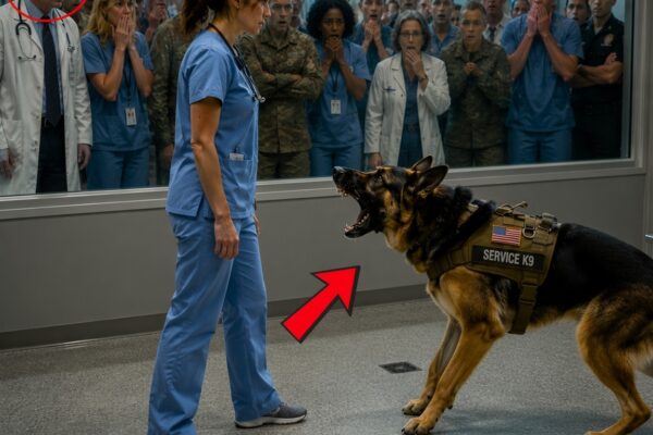 They Left the Nurse Alone with an Aggressive Service K9—What Happened Next Left Everyone Speechless