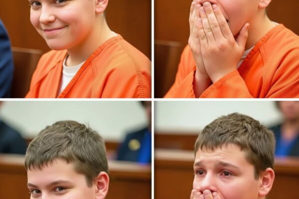12-Year-Old Murderer Smiled Confidently in Court, But Judge Sentenced Him to Life in Prison 