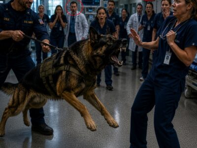 The SEAL Unleashed His Military K9 to Humiliate the Nurse But the Dog Shocked Everyone