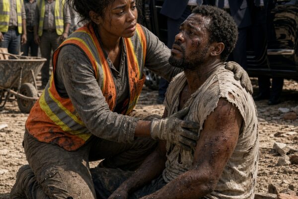 How a Female Construction Worker Helped a Billionaire in His Darkest Hour and Won His Heart