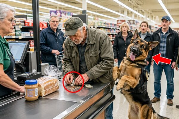 U.S. Marine Saw Veteran Short $3.86 for BREAD — What His K9 Did Next STUNNED Entire Store 