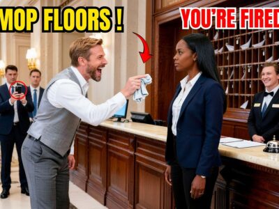 Manager Sneers “Go Mop Floors” at Black Woman — Seconds Later, Goes Pale Recognizing His CEO