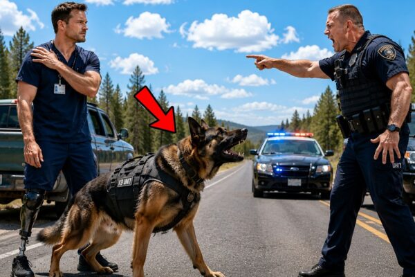 Cop Targets Disabled Veteran Nurse — Until a K9 Unit Arrives and Rewrites His Future