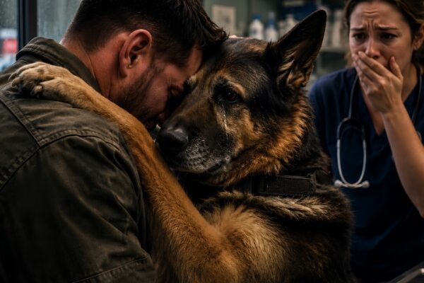 A K9 Hugged His Handler Before Euthanasia— The Nurse Noticed Something Terrifying