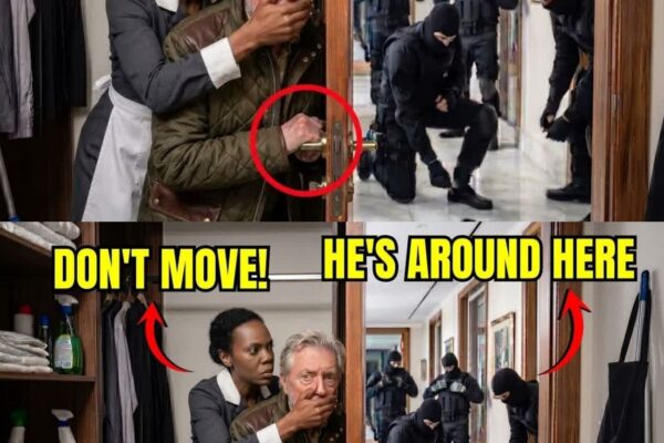 ＂Don’t Move!＂ Black Maid Pulls Billionaire Into Closet at 2 AM — Unaware It Changes Both Their