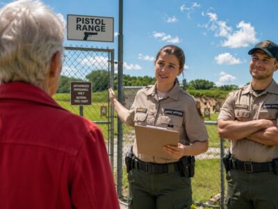 “Ma’am, the Pistol Course Is for Officers” — The Old Woman Veteran Set the Fastest Time That Day 