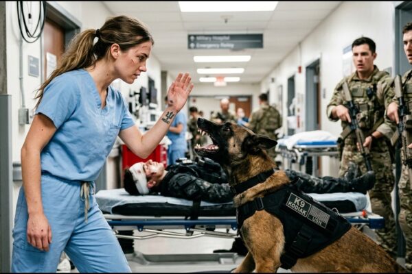The K9 Refused Everyone Near the Wounded SEAL—Until the “Nurse” Used a Secret Military Skill