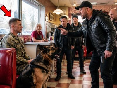 Thugs Robbed a Diner and Kicked His German Shepherd — They Had No Idea He Was a Navy SEAL 