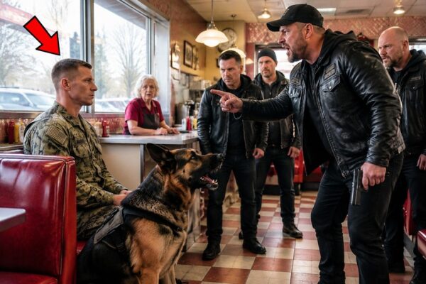Thugs Robbed a Diner and Kicked His German Shepherd — They Had No Idea He Was a Navy SEAL 