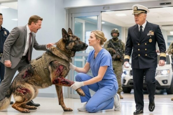 “Don’t Touch That K9 Dog!” Rookie Nurse Was Fired — Then Navy SEALs Stormed In