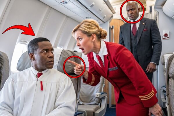 Flight Attendant Denies Black Judge First Class, Unaware His Father Owns the Airline.