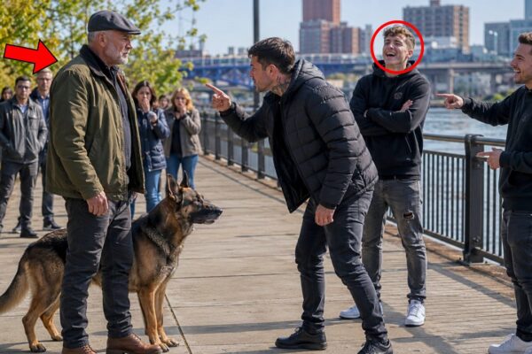 Thugs Harassed an Old Man and His German Shepherd—Unaware He Trained Navy SEALs