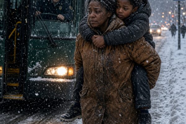 Every Thursday, She Carried Her Special Needs Son 10 Blocks to the Hospital—Until The Driver Stopped