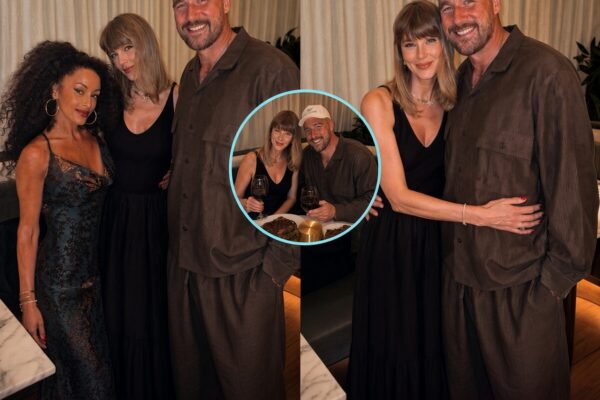 Date night at 1587 Prime! Taylor Swift & Travis Kelce enjoy dinner and live music together