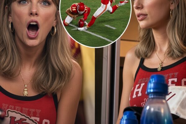 Fired up in the VIP suite! Taylor Swift caught on camera reacting to controversial call in Chiefs OT thriller