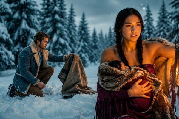 He Carried a Freezing Apache Mother and Baby Through the Blizzard — Her Tribe Rode for Him at Dawn 