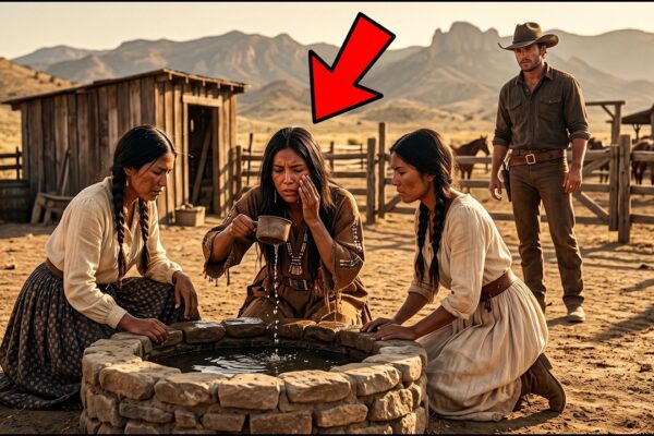 Cowboy gave water from his well to 3 Apaches… 25 Apache women arrived at the ranch 
