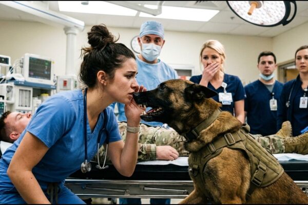 New Nurse Saved a Dying Navy SEAL’s K9 in Minutes—Hours Later, NCIS Came Looking for Her