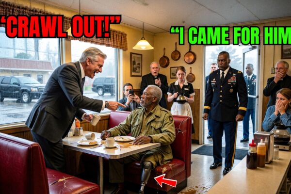 CEO Threw a Disabled Vet Out of a Diner — Minutes Later, a 4-Star General Walked In for Him