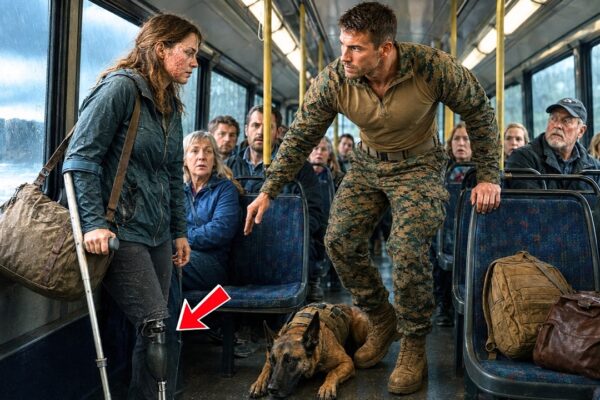 Passengers Avoided the Burned Woman—What the U.S. Marine Did Stunned Them 