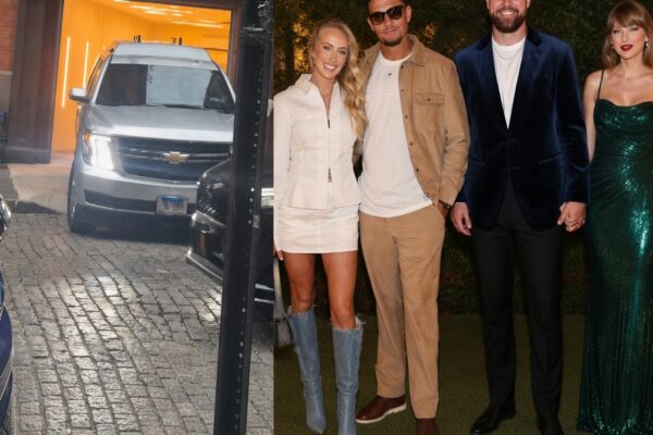 TAYLOR SWIFT AND TRAVIS KELCE STUN AT BRITTANY MAHOMES’ 31ST BIRTHDAY BASH IN NYC! 🚨 Did Taylor’s green sequin dress steal the entire party?