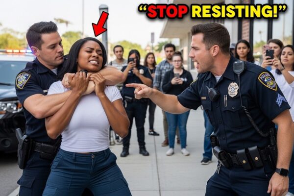 Cops Choke Black Woman During Arrest—Freeze When She Says ＂I’m With the Pentagon＂