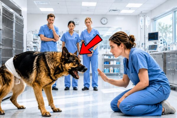 The K9 Snarled at Every Nurse—Until One Woman Whispered the Code Only SEALs Knew
