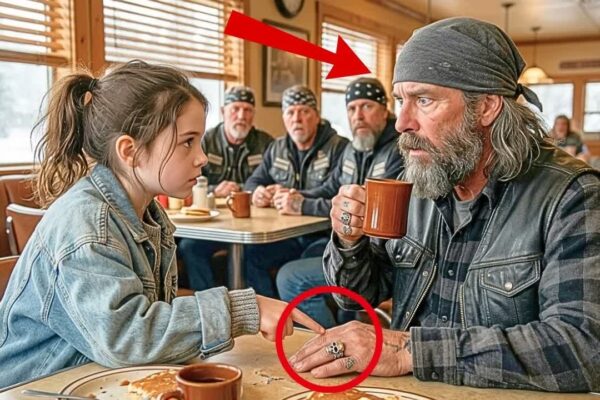 My Mom’s Ring Looks Like This, Girl Whispered — 12 Bikers Froze When They Realized What It Meant