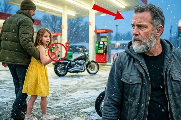 Little Girl Signed “HELP” to a Biker in a Blizzard — What 163 Hells Angels Did Next Shocked Everyone