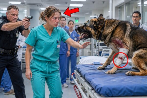 The Rookie Nurse Whispered One Sentence — The Veteran K9 Dropped to His Knees Instantly