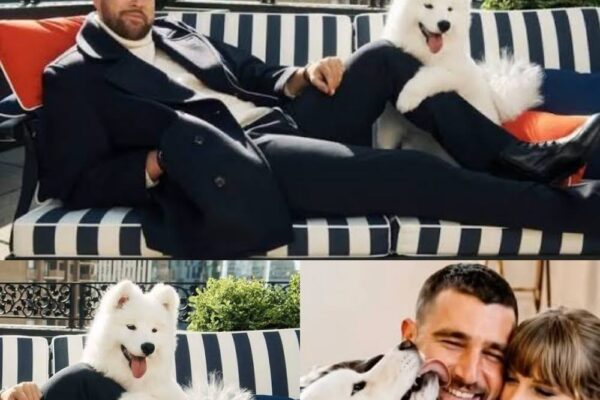 WENDY STEALS THE SPOTLIGHT ON HER FIRST WORKDAY WITH TRAVIS KELCE! Did Travis’s fluffy Samoyed crush her adorable modeling debut?
