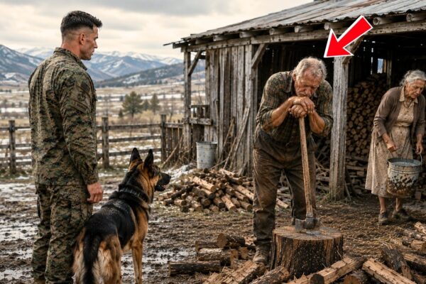 A U.S. Marine Returned with His K9 and Found His Elderly Parents Struggling—The Truth Shocked Him 