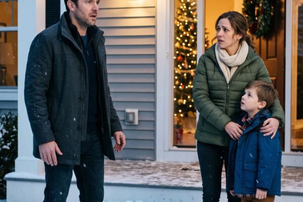 I went to my ex-wife’s house on Christmas Eve, seven years after our divorce, hoping to apologize and finally admit I had been wrong about her. Instead, a little boy appeared behind her and stared at me with eyes that looked exactly like mine. When I asked his age, she quietly said, “Seven.” I thought that answer was the biggest shock waiting for me—until she brought out a letter with my name on it.